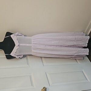 Light Purple Midi Dress
